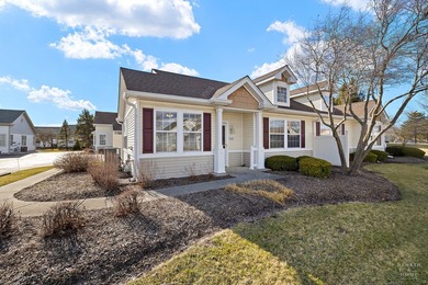 Carefree single-level living ranch townhome in Huntley's on Whisper Creek Golf Club in Illinois - for sale on GolfHomes.com, golf home, golf lot