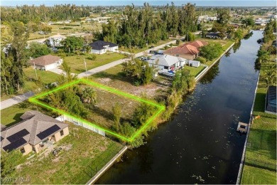 Located in the highly sought-after area of Central Cape Coral on Palmetto-Pine Country Club in Florida - for sale on GolfHomes.com, golf home, golf lot