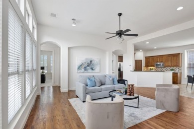 Experience luxury and comfort in this stunning Shaddock Creek on The Trails of Frisco Golf Club in Texas - for sale on GolfHomes.com, golf home, golf lot
