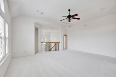 Experience luxury and comfort in this stunning Shaddock Creek on The Trails of Frisco Golf Club in Texas - for sale on GolfHomes.com, golf home, golf lot