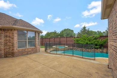 Experience luxury and comfort in this stunning Shaddock Creek on The Trails of Frisco Golf Club in Texas - for sale on GolfHomes.com, golf home, golf lot