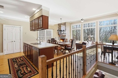 At 2,600-foot elevation, this stunning Craftsman-style retreat on Big Canoe Golf Club - Cherokee in Georgia - for sale on GolfHomes.com, golf home, golf lot