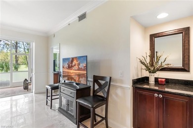 This first floor, turnkey furnished condo with an incredible on Cedar Hammock Golf and Country Club in Florida - for sale on GolfHomes.com, golf home, golf lot