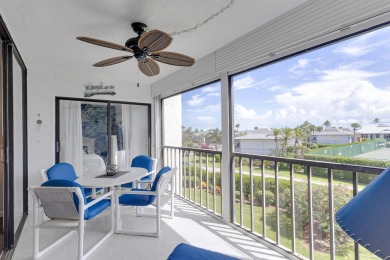 Step into paradise with this beautifully updated 2-bedroom on Ocean Village Golf Course in Florida - for sale on GolfHomes.com, golf home, golf lot