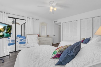 Step into paradise with this beautifully updated 2-bedroom on Ocean Village Golf Course in Florida - for sale on GolfHomes.com, golf home, golf lot