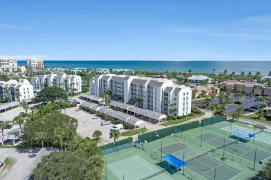 Step into paradise with this beautifully updated 2-bedroom on Ocean Village Golf Course in Florida - for sale on GolfHomes.com, golf home, golf lot