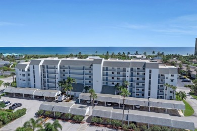 Step into paradise with this beautifully updated 2-bedroom on Ocean Village Golf Course in Florida - for sale on GolfHomes.com, golf home, golf lot
