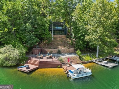 Quintessential Lake House! This Lakefront Home was Designed for on The Highlands Course at Lake Arrowhead in Georgia - for sale on GolfHomes.com, golf home, golf lot