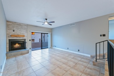 Enjoy panoramic views of the lake, golf course, and surrounding on London Bridge Golf Course in Arizona - for sale on GolfHomes.com, golf home, golf lot