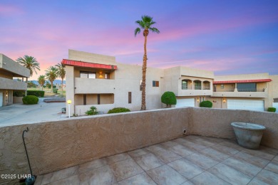 Enjoy panoramic views of the lake, golf course, and surrounding on London Bridge Golf Course in Arizona - for sale on GolfHomes.com, golf home, golf lot