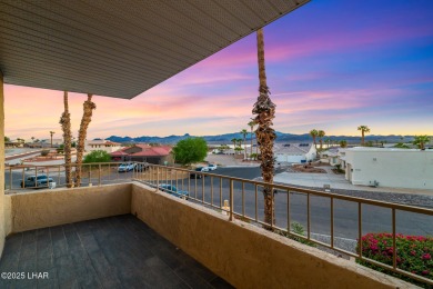 Enjoy panoramic views of the lake, golf course, and surrounding on London Bridge Golf Course in Arizona - for sale on GolfHomes.com, golf home, golf lot