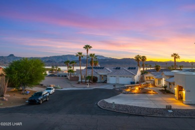 Enjoy panoramic views of the lake, golf course, and surrounding on London Bridge Golf Course in Arizona - for sale on GolfHomes.com, golf home, golf lot