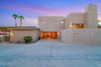 Enjoy panoramic views of the lake, golf course, and surrounding on London Bridge Golf Course in Arizona - for sale on GolfHomes.com, golf home, golf lot