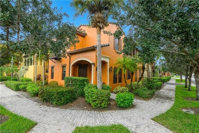 Lovely Santa Rosa townhouse features three bedrooms and a den on Lely Resort Golf and Country Club in Florida - for sale on GolfHomes.com, golf home, golf lot