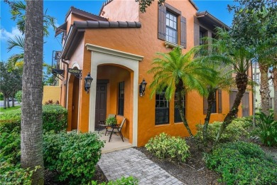 Lovely Santa Rosa townhouse features three bedrooms and a den on Lely Resort Golf and Country Club in Florida - for sale on GolfHomes.com, golf home, golf lot