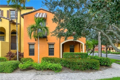 Lovely Santa Rosa townhouse features three bedrooms and a den on Lely Resort Golf and Country Club in Florida - for sale on GolfHomes.com, golf home, golf lot