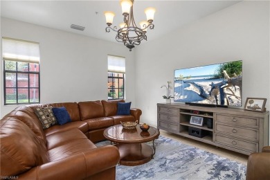 Lovely Santa Rosa townhouse features three bedrooms and a den on Lely Resort Golf and Country Club in Florida - for sale on GolfHomes.com, golf home, golf lot