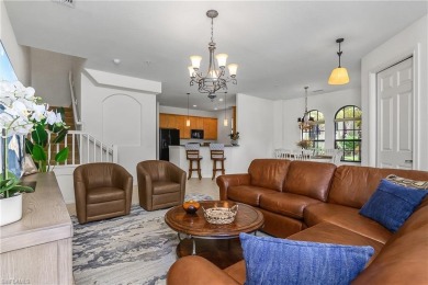 Lovely Santa Rosa townhouse features three bedrooms and a den on Lely Resort Golf and Country Club in Florida - for sale on GolfHomes.com, golf home, golf lot