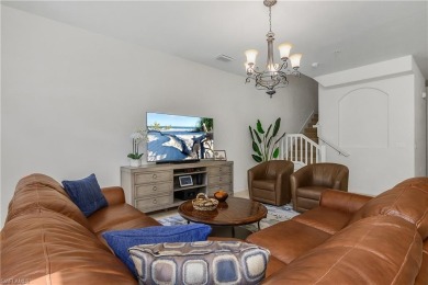 Lovely Santa Rosa townhouse features three bedrooms and a den on Lely Resort Golf and Country Club in Florida - for sale on GolfHomes.com, golf home, golf lot