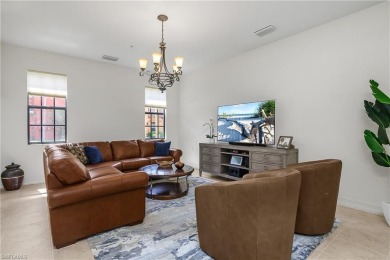 Lovely Santa Rosa townhouse features three bedrooms and a den on Lely Resort Golf and Country Club in Florida - for sale on GolfHomes.com, golf home, golf lot