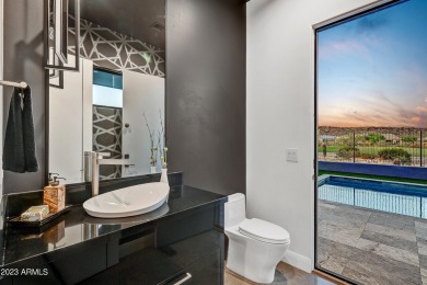 This stunning contemporary home situated in Blackstone Country on Blackstone Country Club in Arizona - for sale on GolfHomes.com, golf home, golf lot