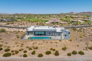 This stunning contemporary home situated in Blackstone Country on Blackstone Country Club in Arizona - for sale on GolfHomes.com, golf home, golf lot