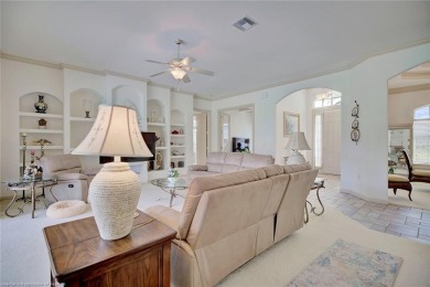 Discover luxury and comfort in this gorgeous, spacious home in on Sun n Lake Golf and Country Club in Florida - for sale on GolfHomes.com, golf home, golf lot