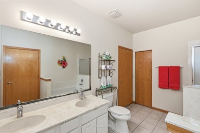 Welcome to this beautiful RANCH townhome situated on a premium on Carillon Lakes 3 Hole Course in Illinois - for sale on GolfHomes.com, golf home, golf lot