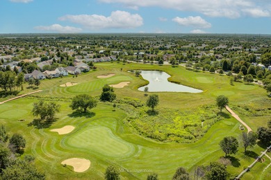 Welcome to this beautiful RANCH townhome situated on a premium on Carillon Lakes 3 Hole Course in Illinois - for sale on GolfHomes.com, golf home, golf lot
