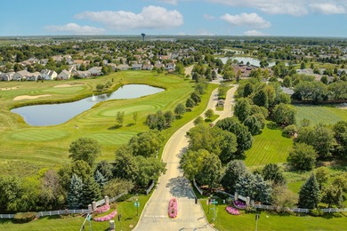 Welcome to this beautiful RANCH townhome situated on a premium on Carillon Lakes 3 Hole Course in Illinois - for sale on GolfHomes.com, golf home, golf lot
