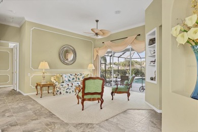 ROOF (2019), POOL CAGE (2022), AC (2024) and much more! Walk on University Park Country Club in Florida - for sale on GolfHomes.com, golf home, golf lot