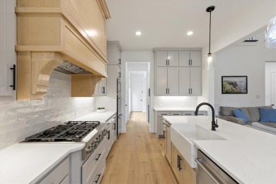 Modern farmhouse-style home backing to gorgeous HOA maintained on The Tribute At the Colony in Texas - for sale on GolfHomes.com, golf home, golf lot