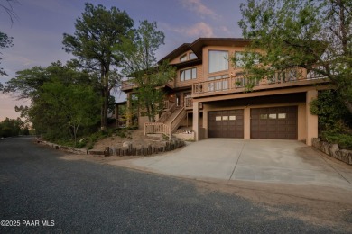 High in Prescott on Country Club Drive, with VIEWS of Thumb on Capital Canyon Club in Arizona - for sale on GolfHomes.com, golf home, golf lot