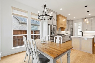 Modern farmhouse-style home backing to gorgeous HOA maintained on The Tribute At the Colony in Texas - for sale on GolfHomes.com, golf home, golf lot