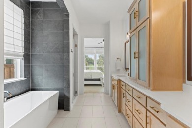 Modern farmhouse-style home backing to gorgeous HOA maintained on The Tribute At the Colony in Texas - for sale on GolfHomes.com, golf home, golf lot