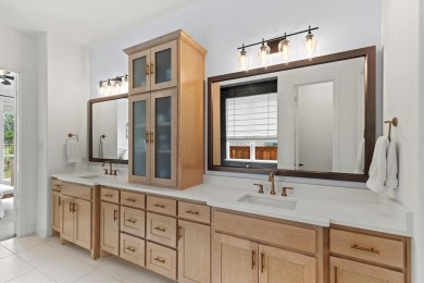Modern farmhouse-style home backing to gorgeous HOA maintained on The Tribute At the Colony in Texas - for sale on GolfHomes.com, golf home, golf lot