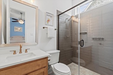 Modern farmhouse-style home backing to gorgeous HOA maintained on The Tribute At the Colony in Texas - for sale on GolfHomes.com, golf home, golf lot