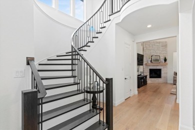Modern farmhouse-style home backing to gorgeous HOA maintained on The Tribute At the Colony in Texas - for sale on GolfHomes.com, golf home, golf lot