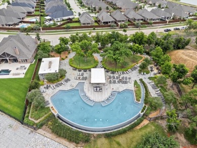 Modern farmhouse-style home backing to gorgeous HOA maintained on The Tribute At the Colony in Texas - for sale on GolfHomes.com, golf home, golf lot