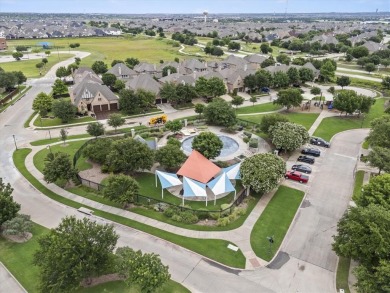 Modern farmhouse-style home backing to gorgeous HOA maintained on The Tribute At the Colony in Texas - for sale on GolfHomes.com, golf home, golf lot
