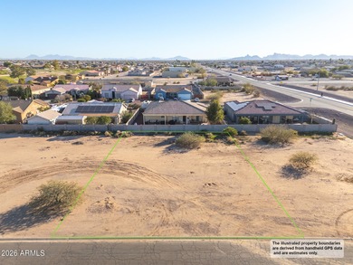 Large, centrally located lot in BOOMING Arizona City. Cul-de-sac on Arizona City Golf Club in Arizona - for sale on GolfHomes.com, golf home, golf lot