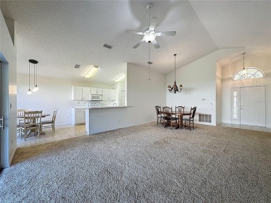 Rare Sherwood model priced to sell in the 55+ gated golf on Kings Ridge Golf Club in Florida - for sale on GolfHomes.com, golf home, golf lot