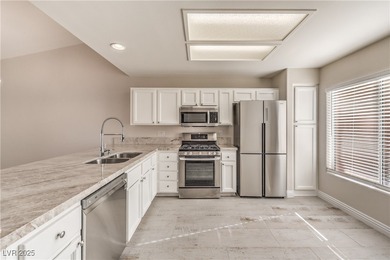 Immaculate, remodeled, and move-in ready. This Sun City on Highland Falls Golf Club in Nevada - for sale on GolfHomes.com, golf home, golf lot