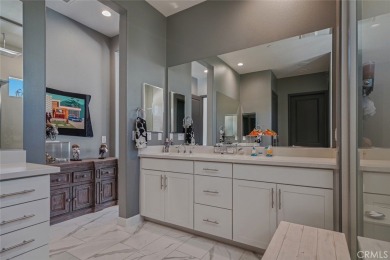 Located on a spacious lot in the 55+ Del Webb community, this on Mission Hills Golf Club in California - for sale on GolfHomes.com, golf home, golf lot