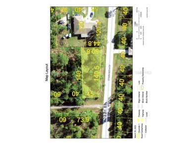 2 LOTS SOLD TOGETHER!!! 85X140X90X140.  Oversized lot for your on Seminole Lakes Country Club in Florida - for sale on GolfHomes.com, golf home, golf lot