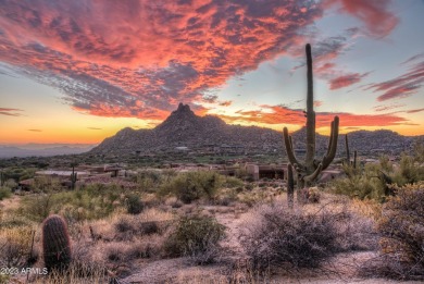 Mountainside custom home site located next to the Four Seasons on The Estancia Club in Arizona - for sale on GolfHomes.com, golf home, golf lot