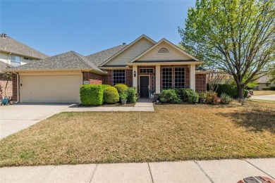 Located on an interior corner lot and shaded by beautiful mature on Stonebridge Ranch Country Club in Texas - for sale on GolfHomes.com, golf home, golf lot