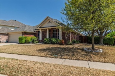 Located on an interior corner lot and shaded by beautiful mature on Stonebridge Ranch Country Club in Texas - for sale on GolfHomes.com, golf home, golf lot