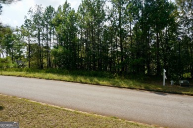 Nice basement site with a private backyard and flowing stream on Coweta Club in Georgia - for sale on GolfHomes.com, golf home, golf lot