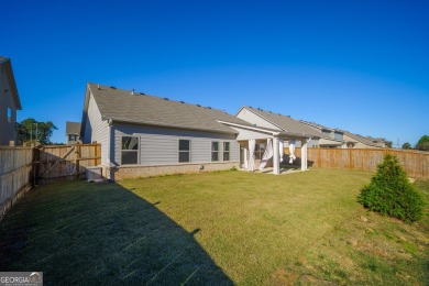 Master on main, built in 2022! This ranch-style home is in on Summit Chase Country Club in Georgia - for sale on GolfHomes.com, golf home, golf lot